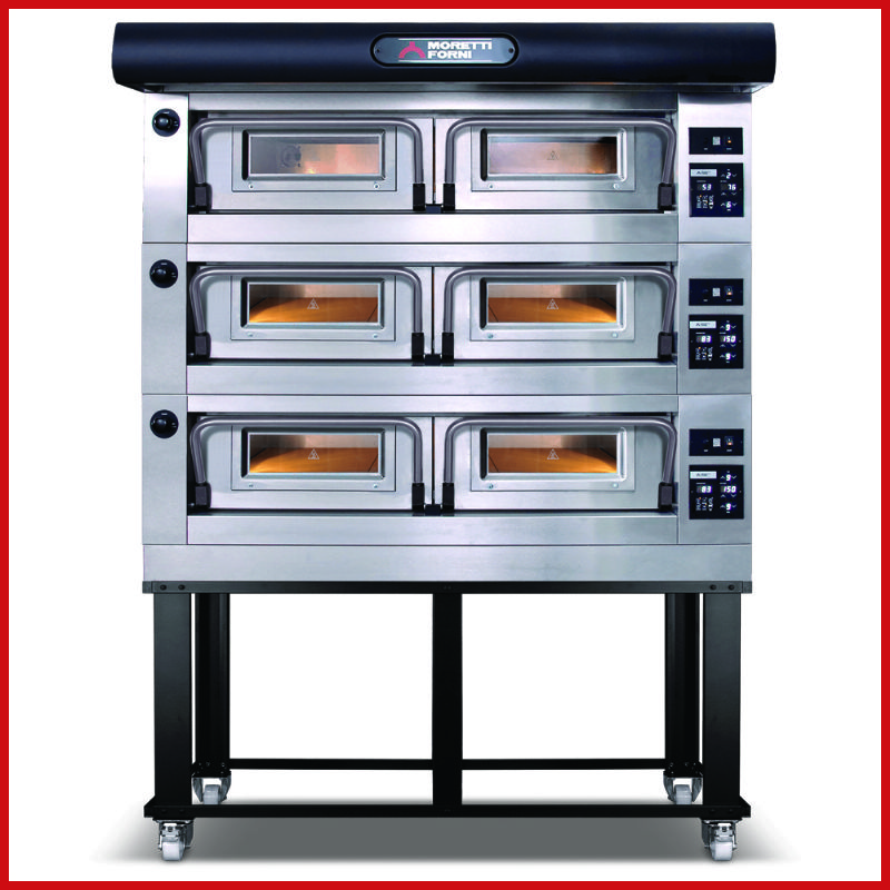 Moretti Forni P120 3/S B - Electric Pizza Oven